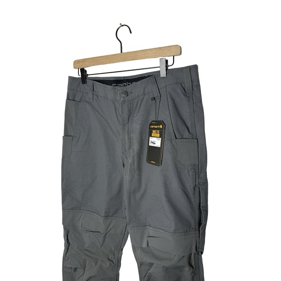 Carhartt Steel Rugged Flex Double Knee Work Pant Mens Size 32x32 BN3335 - Picture 2 of 3